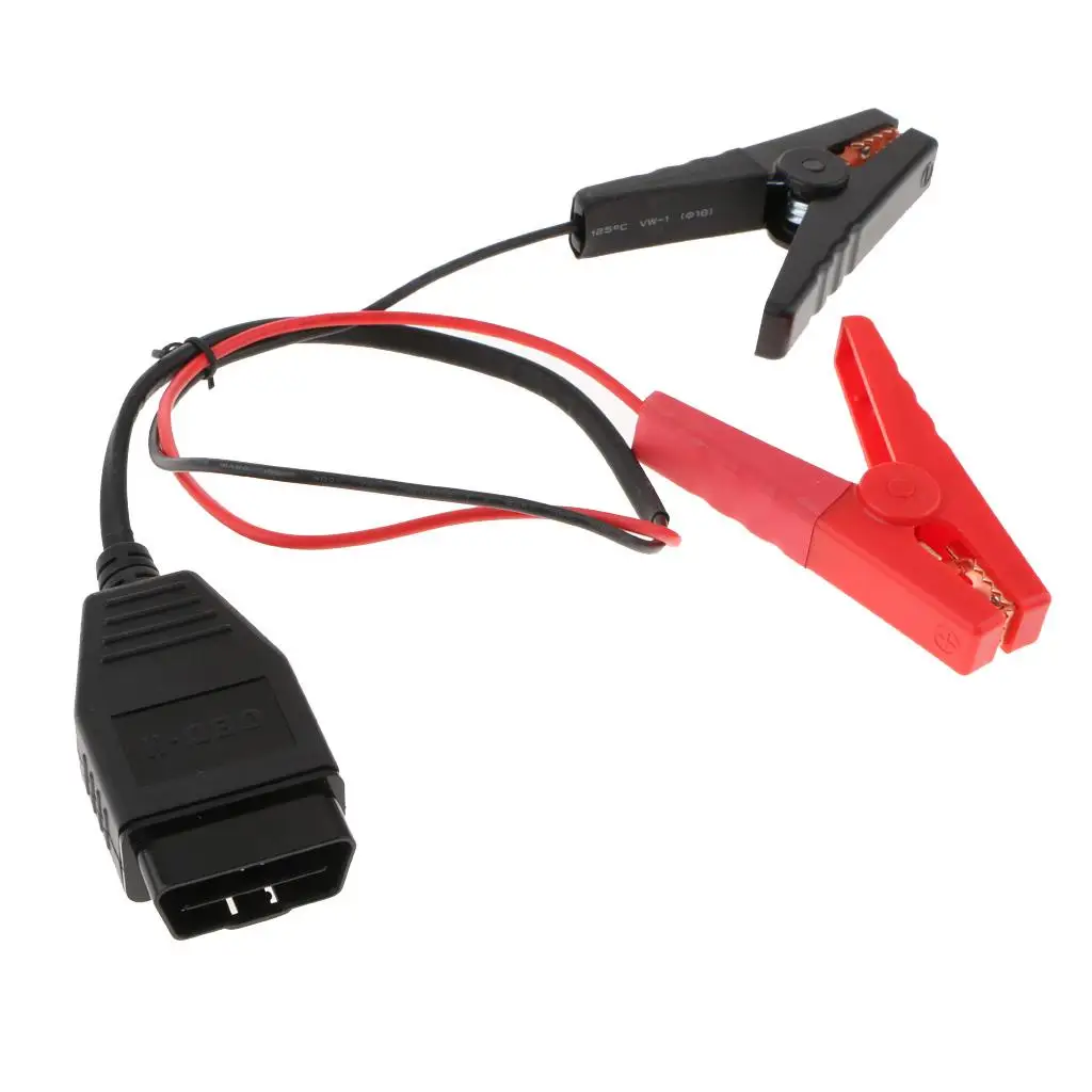 

OBD2 OBDII ECU Memory Saver Аварийный источник питания Замена зажимов для аккумулятора