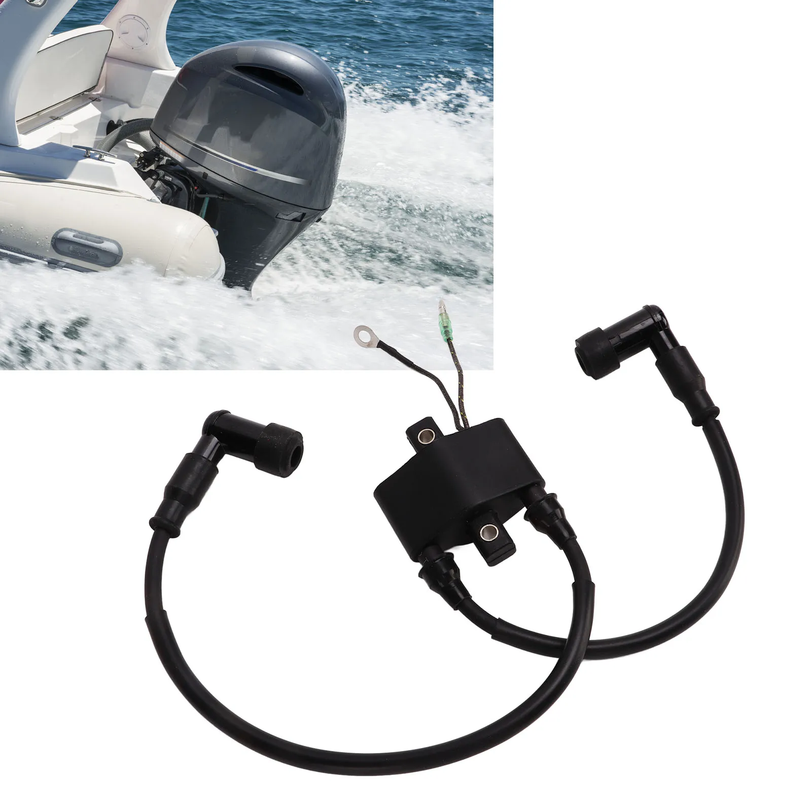 ملف الإشعال الخارجي 3A0 06048 1 3A0 06040 1 بديل لـ NS25C2 NS25C3 لـ TOHATSU 25 30 HP ملف الإشعال الخارجي الجديد #3