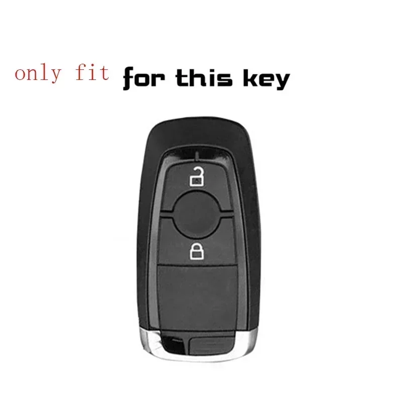 Silicone Car Key Cover Case for Ford Raptor  Ecosport Ranger F150 F250 F350 Button Remote Key