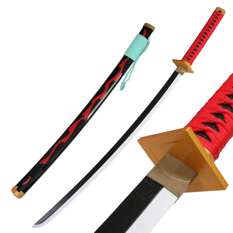 104cm Anime Kinemon Cosplay Katana Role Play Bamboo Assembled Sword Superb Weapon Model