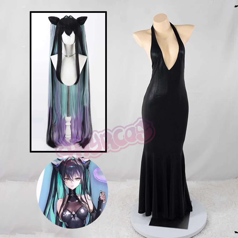 

Goddess of Victory NIKKE Little Mermaid Cosplay Costume Sexy Character Outfit Women Halloween Anniversary Dress Cosplay Costume