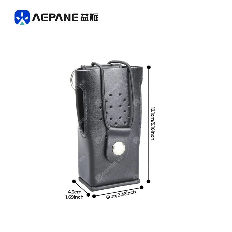 حافظة جلدية واقية لجهاز الاتصال اللاسلكي مع مشبك حزام لراديو كينوود TK-2200 TK-3207 TK-2207 TK-3217 TK-3307 TK-3200 #4