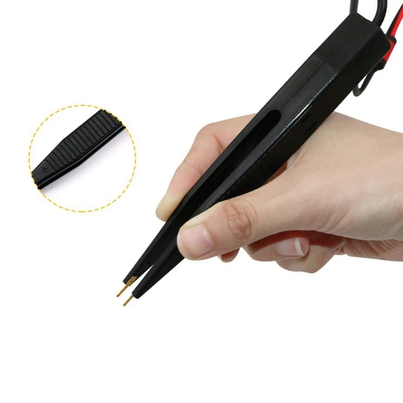 Clip kiểm tra chip Điện dung cuộn cảm Kiểm tra điện trở Clip Máy đo chì Đầu dò