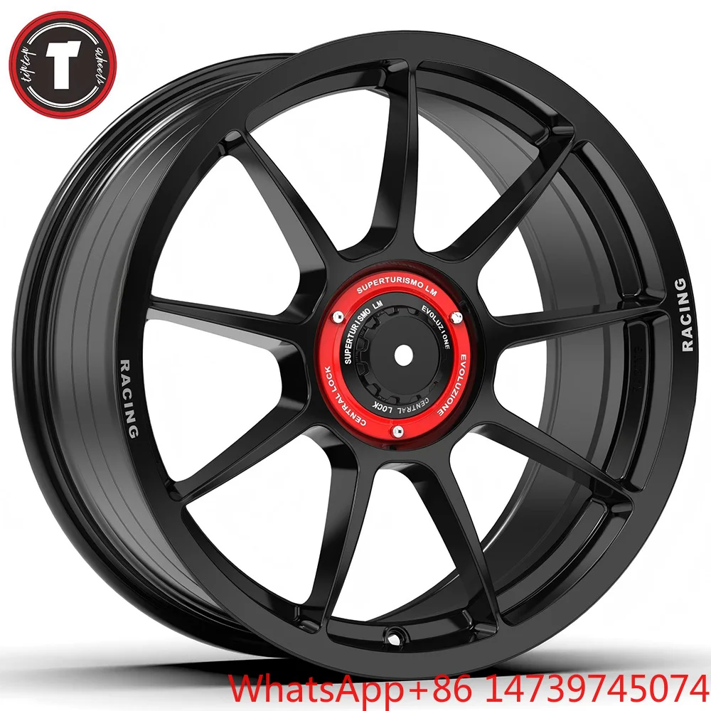 18x8.0J 5 Hole Multi‑Letter Edge Alloy Car Rims, PCD 5X114.3 ET 30 CB 73.1, Universal Aftermarket Wheels