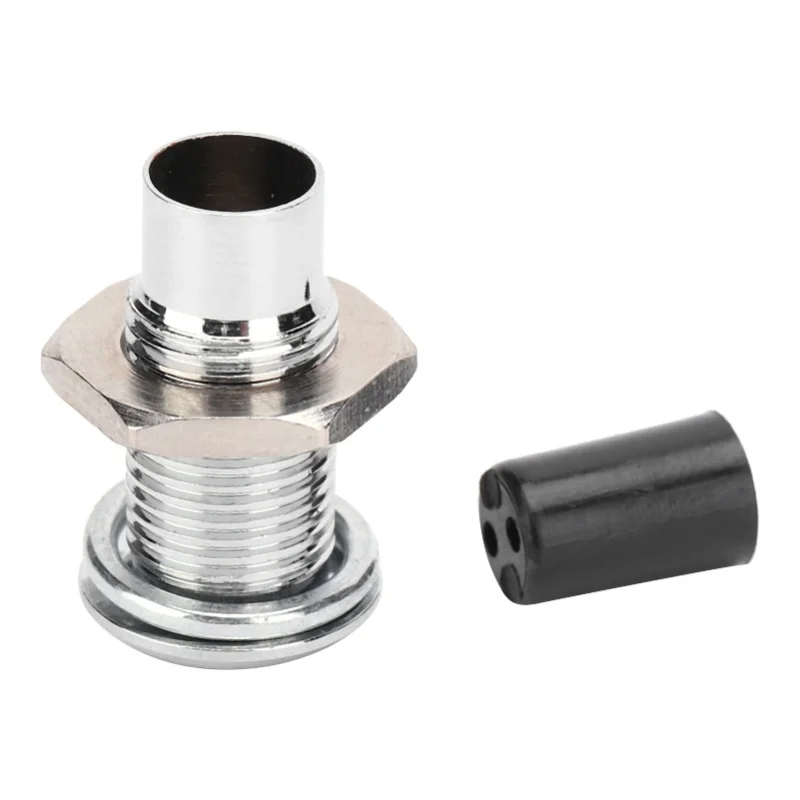 20Pcs LED Holder Bezel Mount LightEmitting Diode Flat Metal Brass Base Industrial Control 5mm