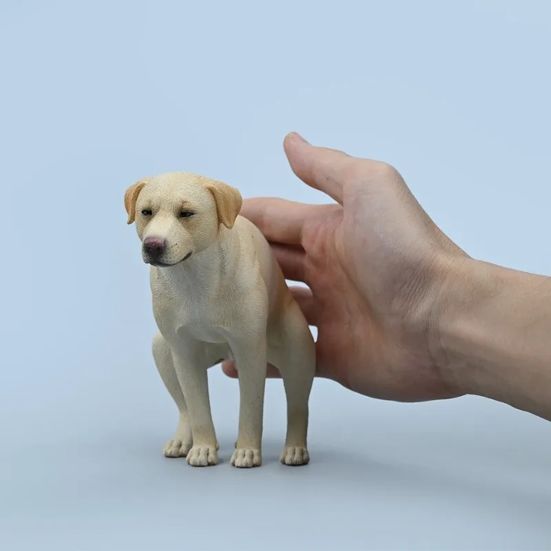 Half-squat Labrador model, funny dog peripheral simulation ornament peripheral tide play desktop figure