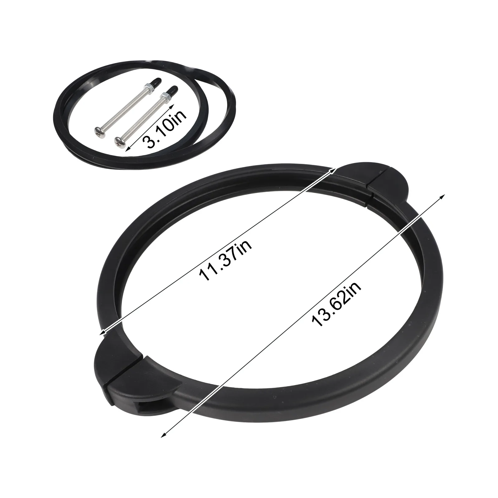 Clamp Collar with O for Intex 10 Inch Sand Filter Pump Replacement Part SF901101 for Secure Seal and Compatibility