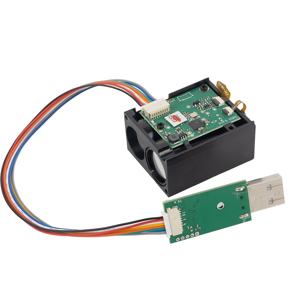

PTFS Outdoor Long-range Laser Rangfinder Module 700m Laser Ranging Sensor Distance Module TTL Laser Range Sensor OEM Module