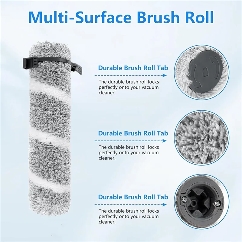 

YLS-Brush Roll And Filter Parts For BISSELL Crosswave Omniforce EDGE, 3930F/3933/V2/3999Z Wet & Dry Vacuum Cleaner