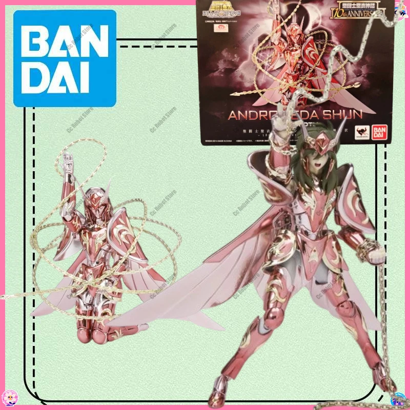 

Bandai Percentage Original Saint Seiya Cloth Myth Andromeda Shun God Cloth - 10th Anniversary Edition - Gift Collectible Figure