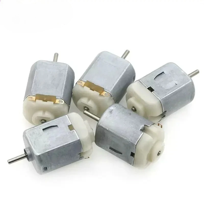 Mini Micro DC Motor 3V 12000 RPM High Speed Mini Micro DC Motor Small Electric Motors for DIY Toys Smart Car Arduino Project Set