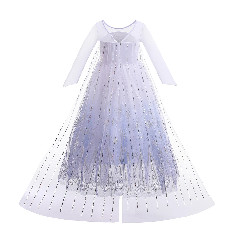Disfraces de cosplay para niñas, vestidos de princesa Reina de las Nieves, disfraces de carnaval para fiesta de Hallowee