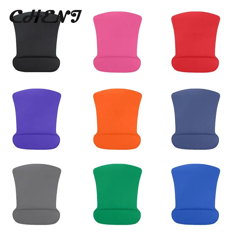 Mauspad mit Handballen auflage Anti-Rutsch-Gaming-Mauspad Mäuse Matte PC Laptops Tastatur einfarbiges Zubehör