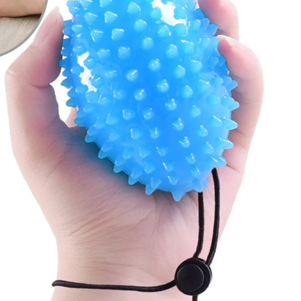 كرة تدليك تعمل باللمس، كرة اللمس اليدوية والقدم، استرخاء العضلات، قبضة تدريب القوة، كرة شوكة ناعمة #1