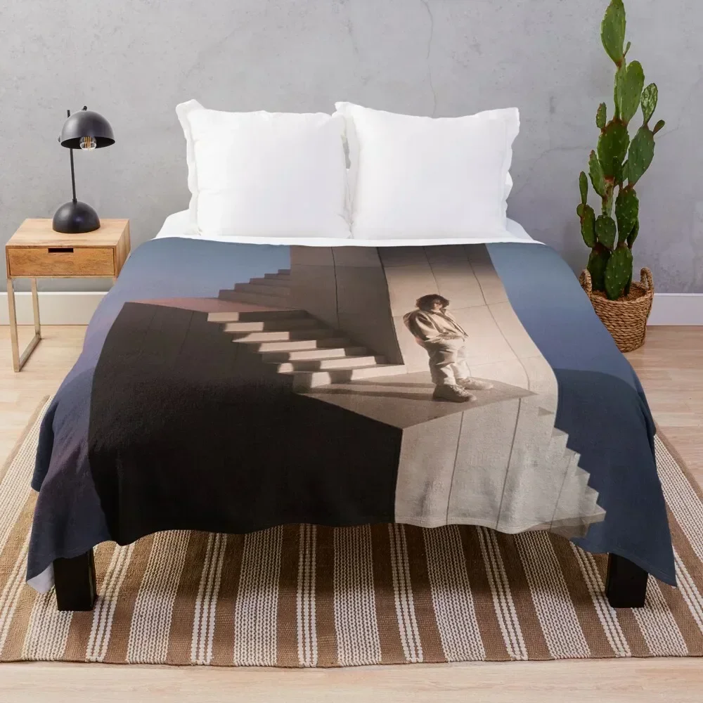 

LEWIS CAPALDI - BROKEN BY DESIRE TO BE HEAVENLY SENT Throw Blanket Custom Thermal sofa bed bed plaid Blankets