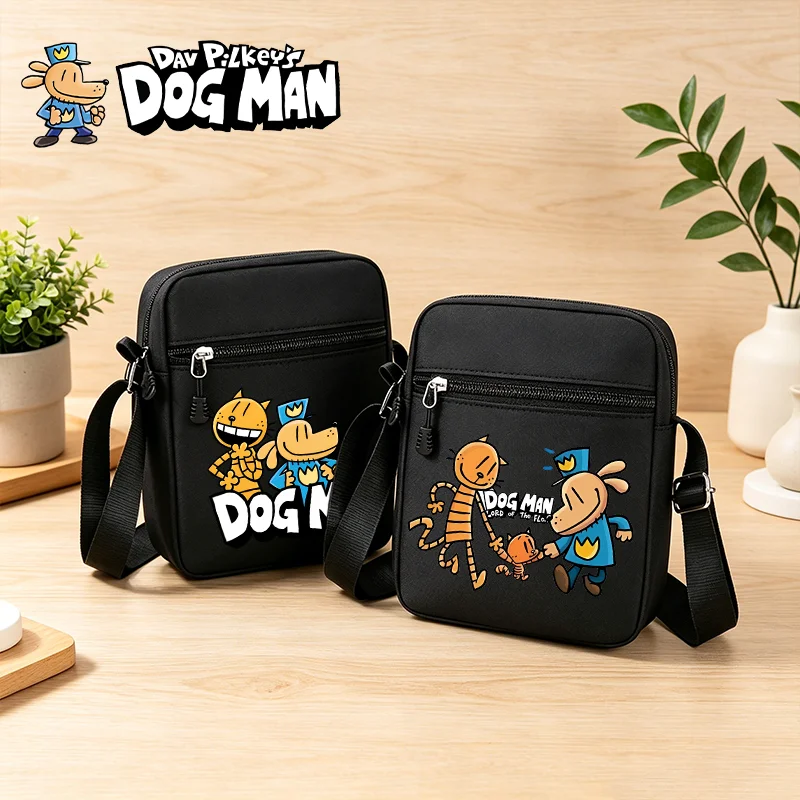 

New Dogs Mans Shoulder Bags Anime Cartoon Print Crossbody Bag Fashion Travel Large Capacity Storage Pockets Women Men Handbags