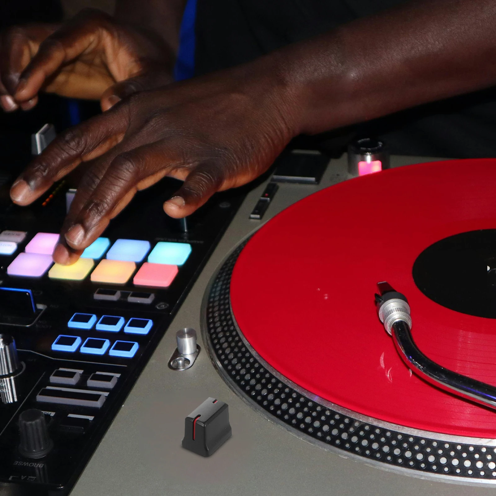 5 Pcs Potentiometer Cap Slider Caps Mixer Blender Attachment Knob Part Plastic Knobs