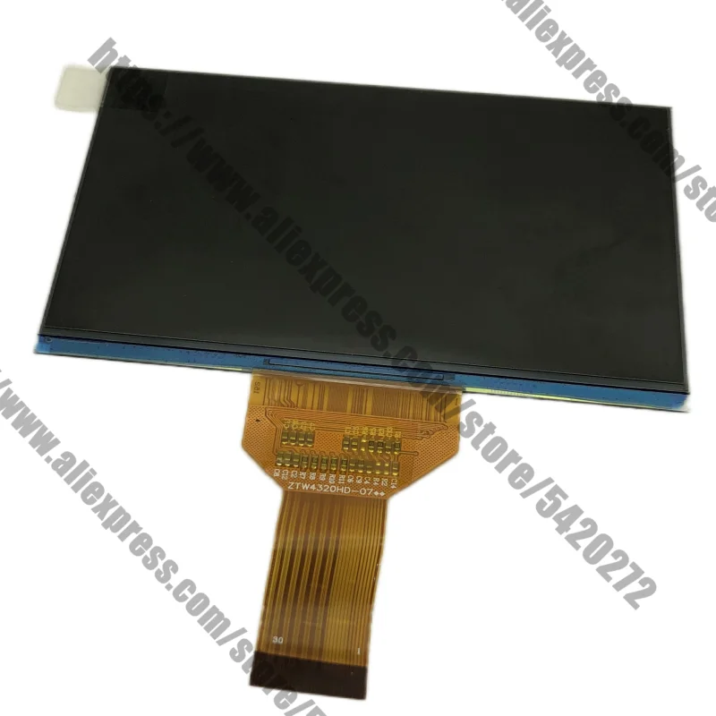 New 4.3 Inch ZTW4320HD-07 LCD Screen Display Panel (100% Test Before Shipment）