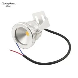 1 Pc white color Case 10W LED Flood Wash Pool rainproof Light Spot Lamp 12V Outdoor Christmas Gift Drop Shipping