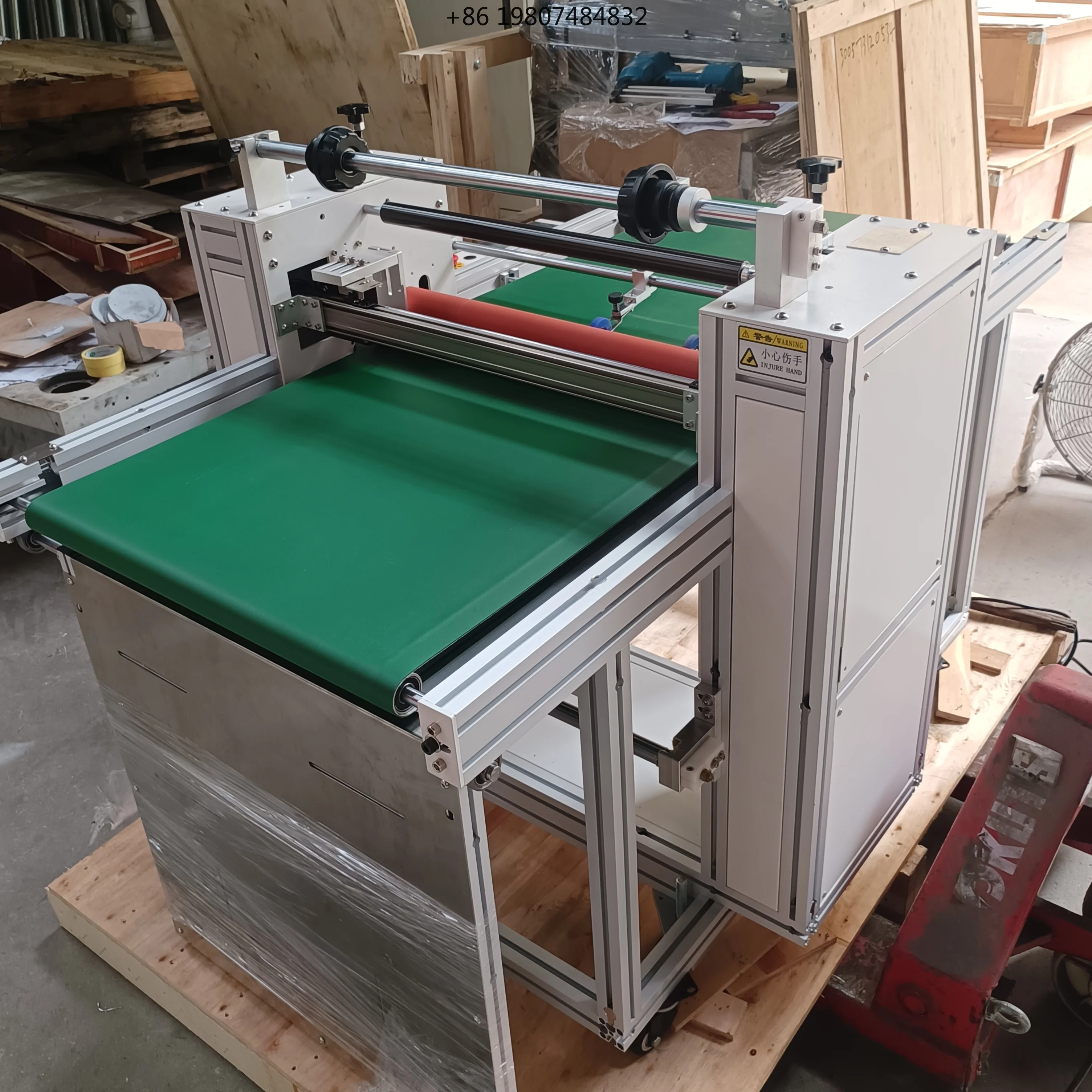 Fully Automatic Pre-Glued Film Laminator, Small Size Single/Double-sided Cold Lamination for Paper/Plastic/Film/Foil