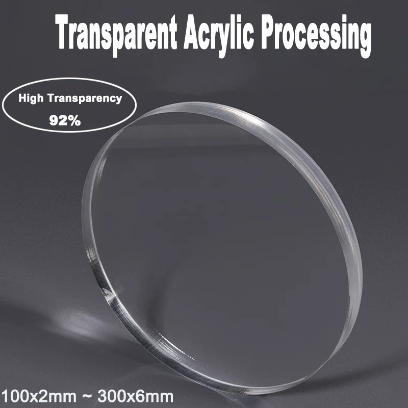 

Reusable Acrylic Cake Disc Round Happy Birthday Cake Base Plate Blank Acrylic Topper For Layered Cakes Decorating Tools DIY
