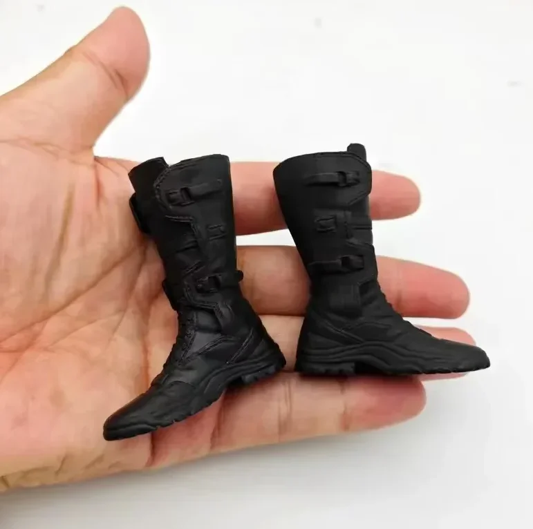 1/6 Leather Coat Jacket Pants Boots Model Clothes Set For 12in Male Soldier Phicen Tbleague M34 Body Action Figure 30cm Doll