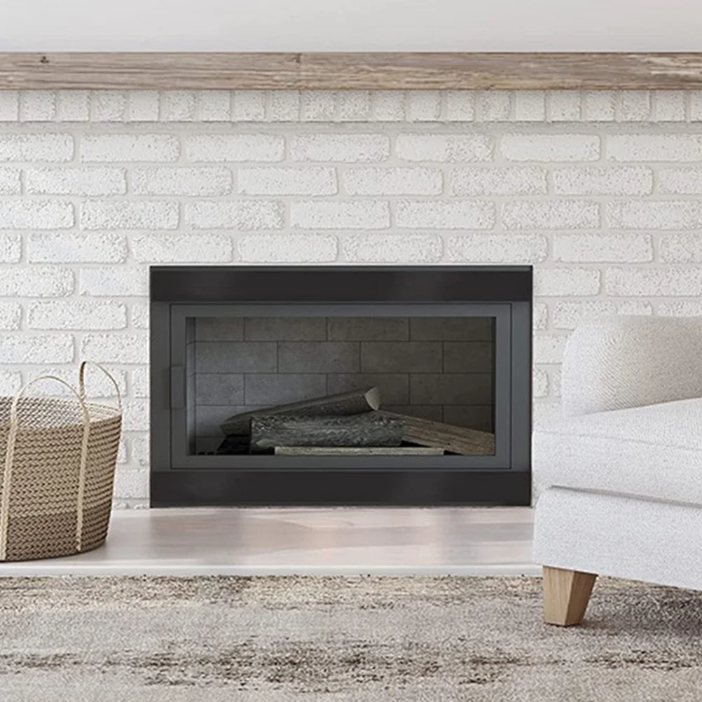 

2pcs Magnetic Fireplace Draft Stoppers 2024 Upgraded Windproof Insulation Seal For Indoor Fireplace Vent Cover Winter Air