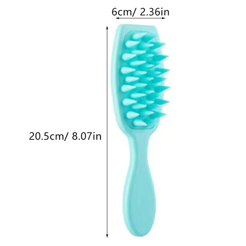 Long Handle Air Bag Shampooing Comb Massage Head Scalp Combing Meridian Massage Brush Household Bath Brush Scrubber Accessories