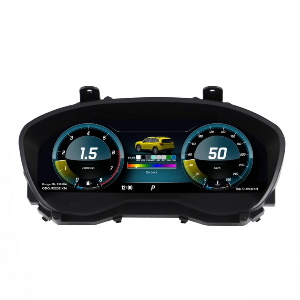 For Subaru Forester 2019-2024 Digital Dashboard Speedometers 12.3