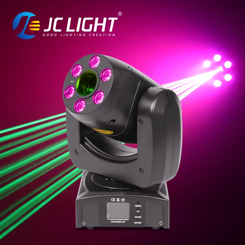 JC 2w Rgb Animation  Light for Nightclub Moving Head 3w Disco Beam Stage Dj Lazer Lights