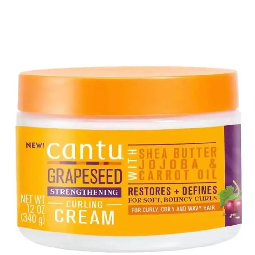 Cantu-Crema de curado para el fortalecimiento de la colada de uva, Original, 12OZ, 340ml