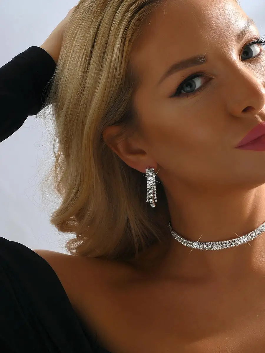 

Сводной универсальный браслет с бриллиантами Ele Sweet Lady's Трансграничные украшения Цветочный дизайн Материал из высококачественного сплава