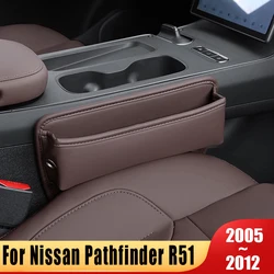 For Nissan Pathfinder R51 2005 2006 2007 2008 2009 2010 2011 2012 Car Front Seat Crevice Storage Multifunctional Box Accessories