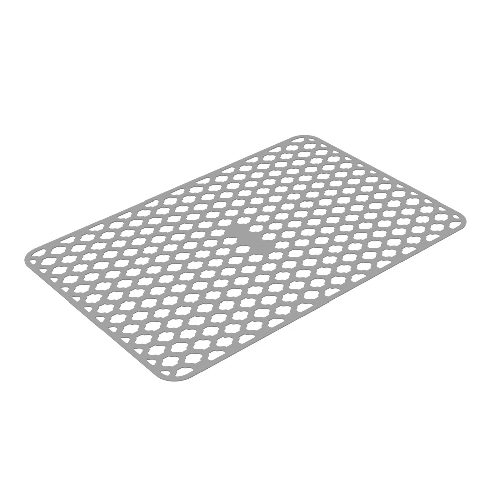 Cabinet Pad Fridge Shelf Mat 44.5*29.5cm Kitchen Shelf Protector Easy Cleanup Protects From Spills Silicone Material