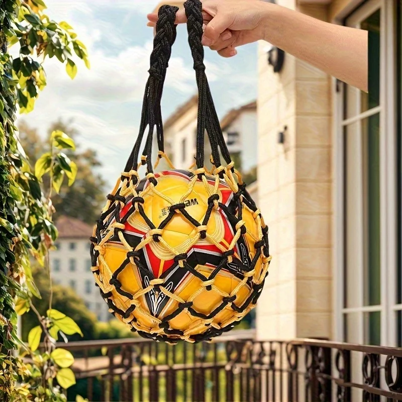 دائم النايلون كرة السلة كرة القدم صافي حقيبة كرة السلة كرة القدم الكرة الطائرة صافي حقيبة حقيبة التخزين كرة القدم صافي حقيبة #2