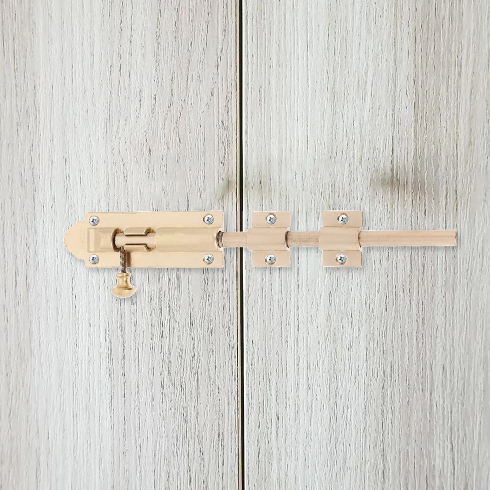 

Chinese Latch Brass Thickened Surface Mounted Sliding Bolt Lock for Wooden Doors Small Latches Door Lock Bedroom Gate