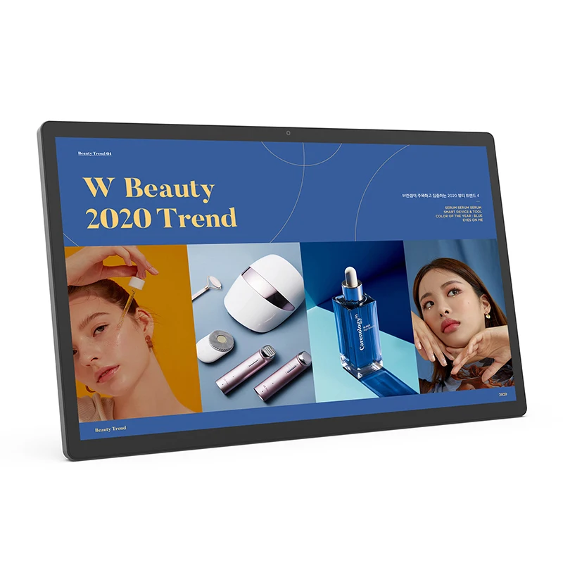 21.5 Inch Wall Mount Digital Signage Ultra-Narrow Bezel High Performance WF2188T RK3568 Android 14 Tablet Display for Business