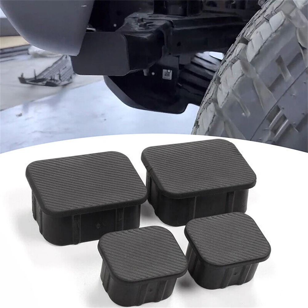 

4Pcs Crash Bar End Caps Front Axle Plug For Ford Bronco Accessories 2021 2022 2/4-Door Black Rubber Stopper Cover Protection