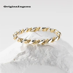 925 Zilveren Gepersonaliseerde Brief Ring Aangepaste Naam Ring 14K Gold Filled Initial Sieraden Aanslag Bestendig Ring Gold Vrouwen Sieraden