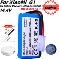 Original For Xiaomi Replacement Battery H18650CH-4S1P For XIOMI MIJIA Mi Robot Vacuum-Mop Essential G1 SKV4136GL MJSTG1 battery