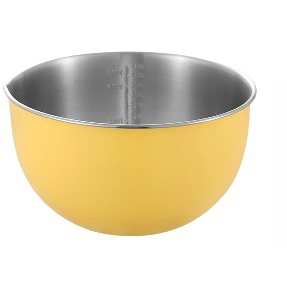304 Stainless Steel Mixing Bowl Set with Lids Nestable Design for Cooking Baking Salad Ingredients 16cm 20cm 24cm