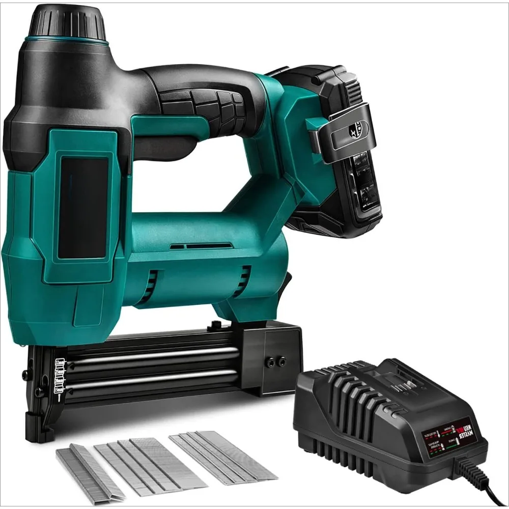 Cordless nail gun battery powered, battery nail machine/nail gun NTC0023 20V Max. Battery and charger upholstery