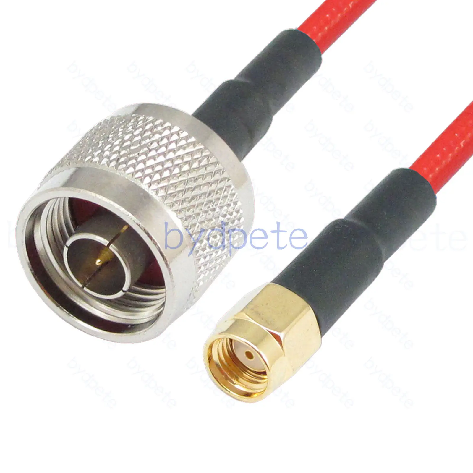 

RG402Red FEP N Male to RP-SMA Male Plug (Female Pin) Semi Rigid Flexible Coaxial Cable Low Loss RF 50ohms Coax Koaxial Kable