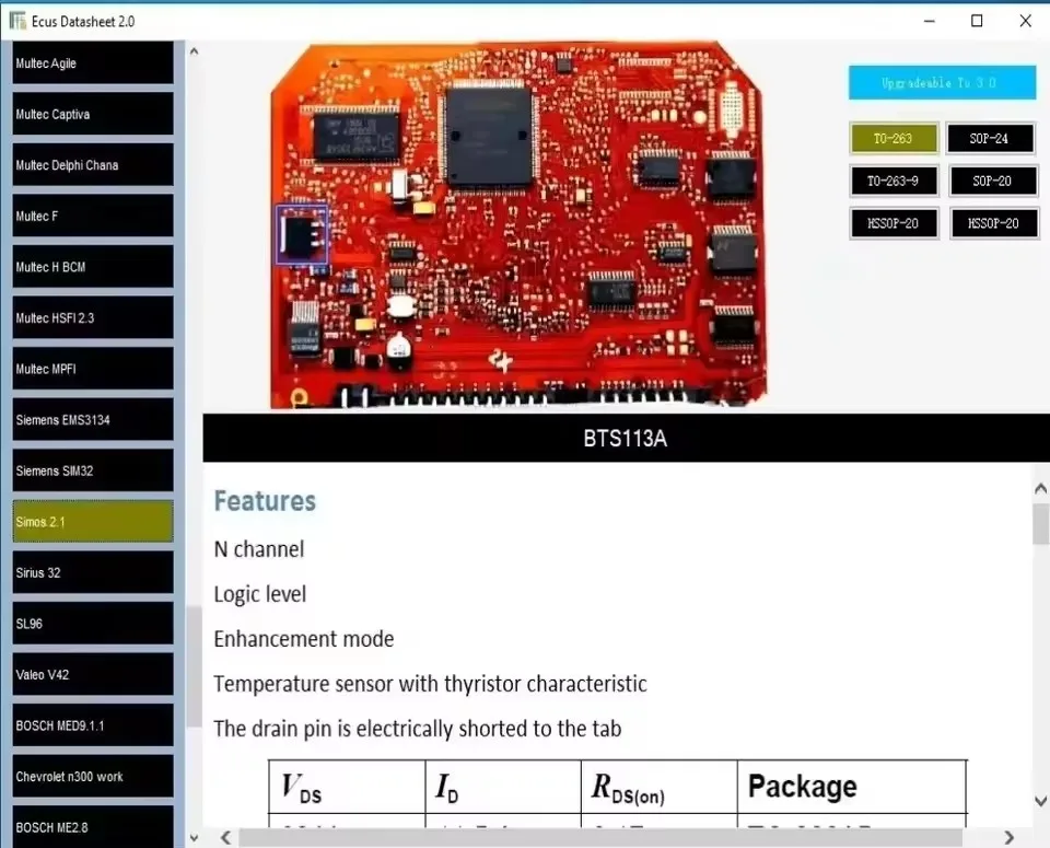 

Car tools Ecus Datasheet 2. ECU Repair Software PCB Schematics with Electronic Components of Car ECUs and Additional Information