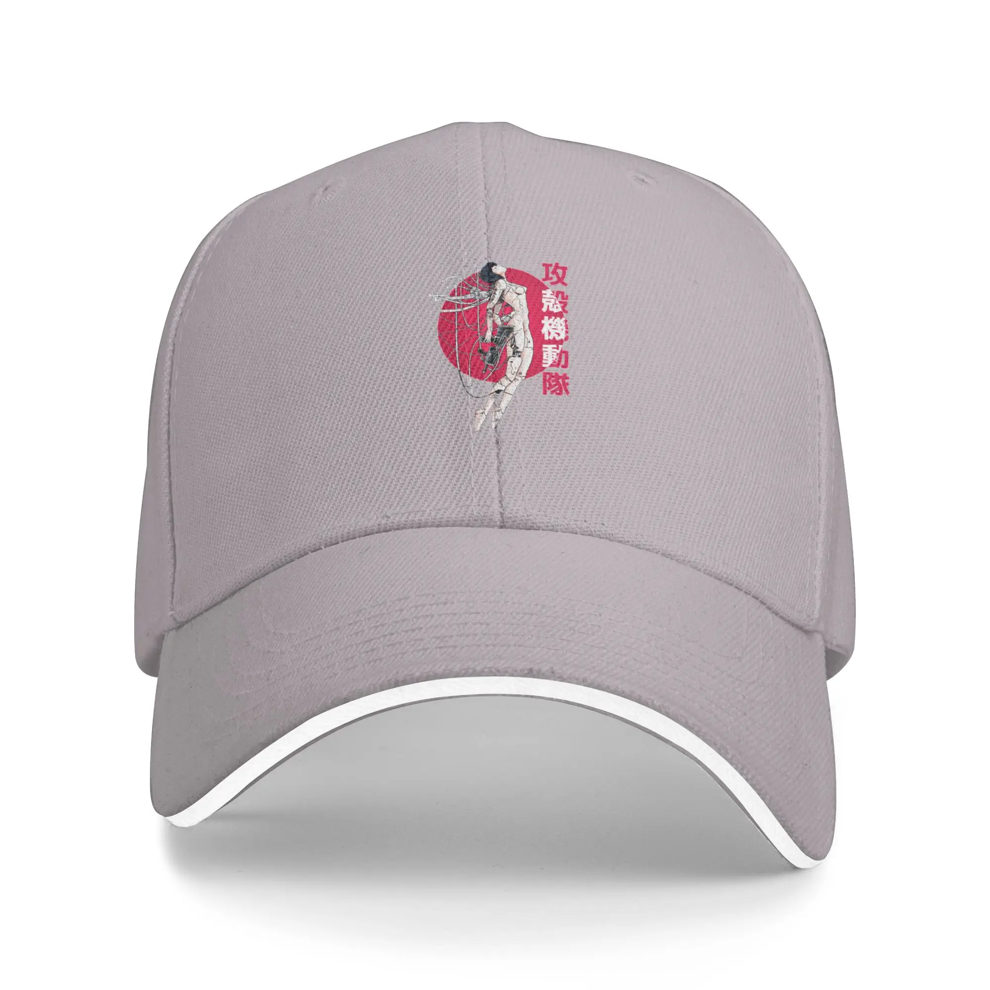 Hot Sale Ghost in the Shell - Sun Baseball Cap  Fashion Accessory Sun Visor  Roller Skating Sun Visor