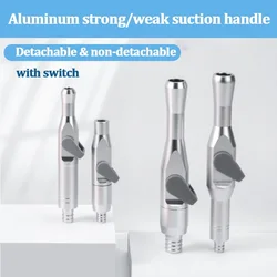 2Pcs/set Dental Valve Oral Saliva Ejector Suction Short 360swivel Dental Saliva Ejector Suction Valves Strong HVE+Weak SE