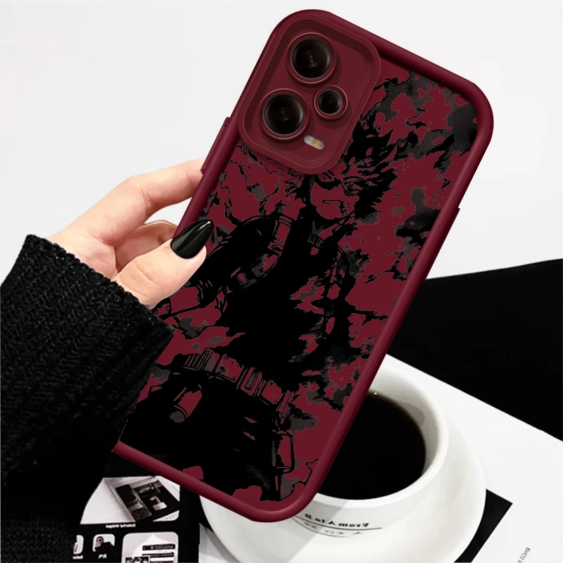 My Heroes Academy Anime Art Eye Ladder For Xiaomi Redmi Note 13 12 12C 11 11S 10 10C 10A 9C 9A Pro 5G Cover Phone Case