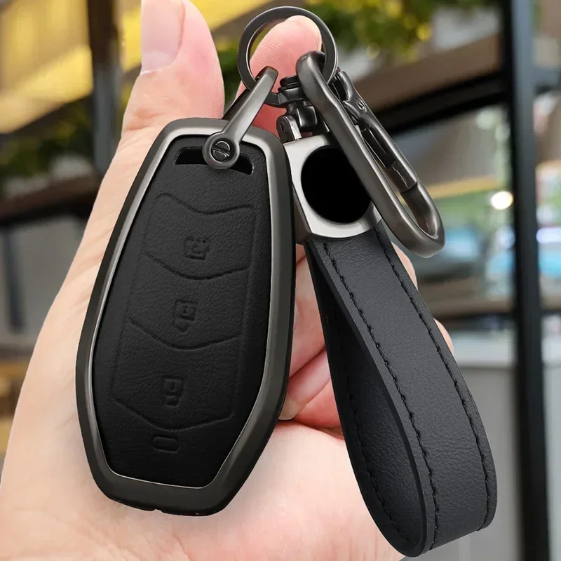 Car Key Cover Remote Fobs Cases For DFSK Dongfeng Fengguang 580 DFM Glory 560 500 Protector Keychain Holder Auto Accessories