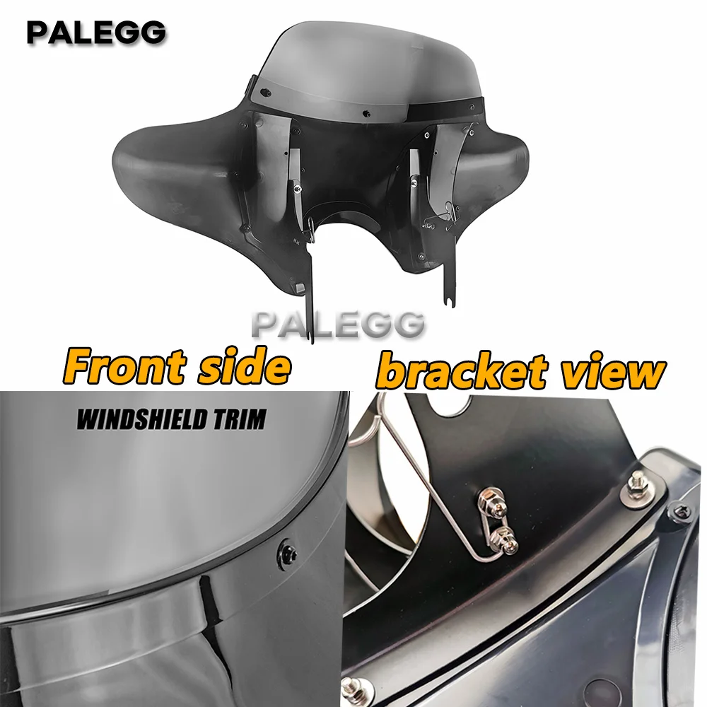 Batwing Fairing Road King Fairing Windshield For Harley Touring Road King FLHR 1994-2023 Road King Special FLHRXS 2017-2025 view 6