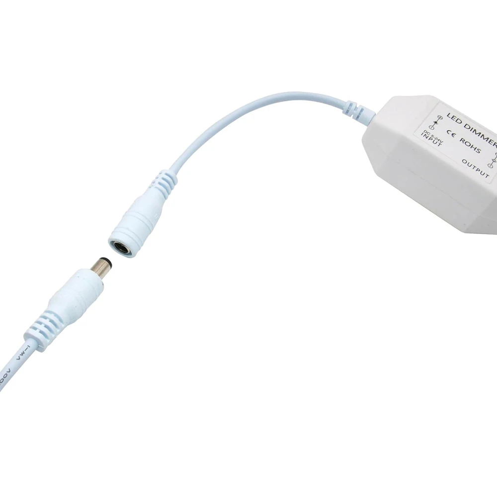 LED Dimmer Switch COB Brightness Adjust Controller 2835 5050 5730 5630 Driver LED Light Strip Power Supply Controller DC12V 24V